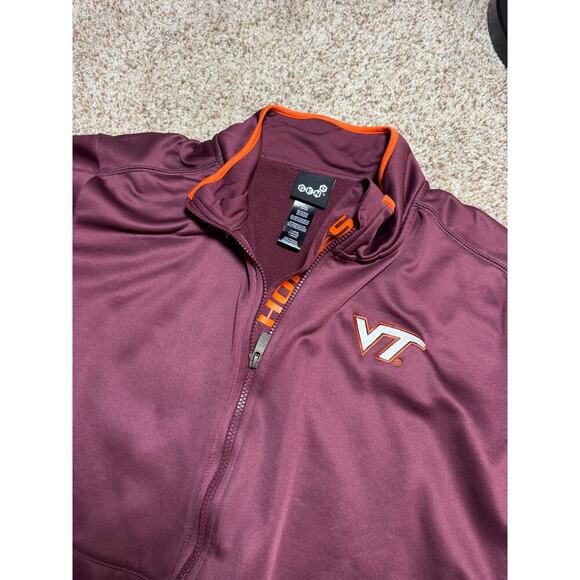 VINTAGE GEN 2 Virginia Tech Mens, size XL; Full zip jacket/sweatshirt, Hokies - Picture 12 of 14